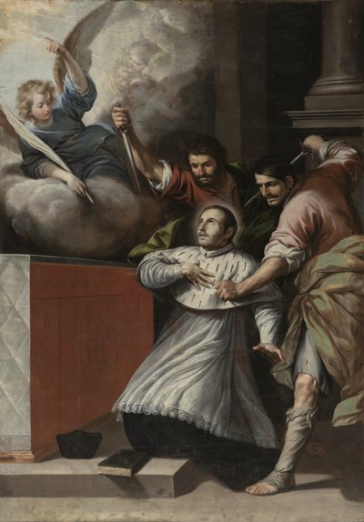 Martyrdom of Saint Peter Arbues by Circle of Antonio del Castillo y Saavedra